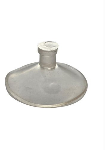 Pq 300 Pz Chupón Ventosa Vinil Transparente Extra Gde 5cms