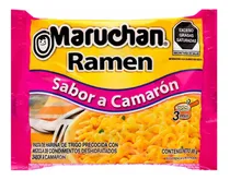 Comprar 8 Sopas Instantáneas Maruchan Ramen Sabor Camarón 85g