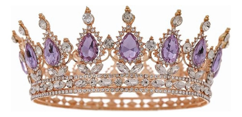 Coronas Y Tiaras De Boda Con Diamantes De Imitación De Queen