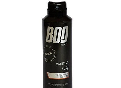 Bod Man Really Black - Desodorante En Spray De 4 Oz