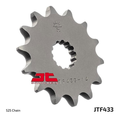 Imagen 4 de 8 de Transmision Jt Sprocket 525 Suzuki Bandit 400 Beitia Motos