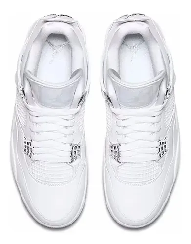 Tênis Nike Air Jordan 4 Retro Gs Pure Money, Pronta Entrega