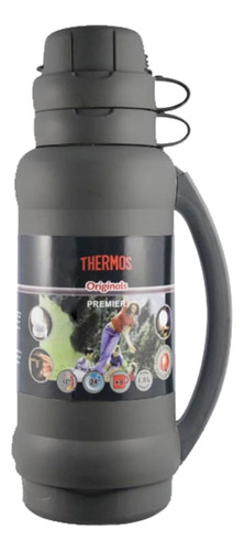 Thermo 1.8lt Líquido New Gris Matero Thermos