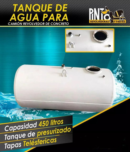 Tanque Para Agua De Camión Revolvedor, International 2002