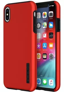 Case Antishock Incipio Dualpro Para iPhone X / Xs 5.8 Rojo