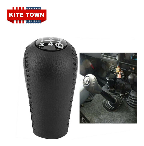 5 Speed Leather Gear Shift Knob For Toyota 4runner Hilux Wfb