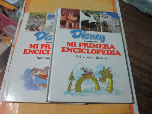Disney Presenta Mi Primera Enciclopedia Tomos 10 Y 12