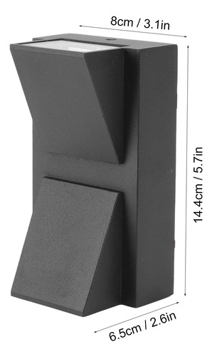 Escalera De Pasillo Led Impermeable Para Exteriores Con Dobl