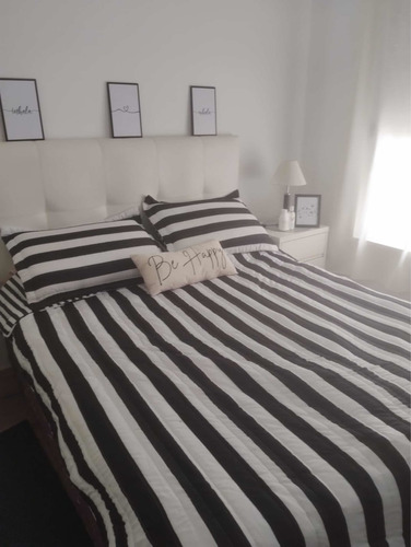 Imagen 2 de 19 de Temporal Amueblado De Lujo, 2 Amb En Suite + Toillete De Recepción Y Balcón + Sra De Limpieza Semanal,c/pileta Todo Incluido, Preferetmt Por 1 Ano A Estrenar.edificio Moderno Ramos Mejia