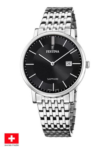 Reloj F20018/3 Festina Swiss Hombre Swiss Made