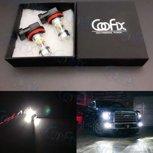 2 X 100w H11 H8 Alta Potencia Cree 6000k Super Blanco Led Ni