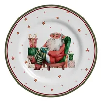 Comprar Prato Sobremesa Unitário Father Christmas Alleanza 1olinha