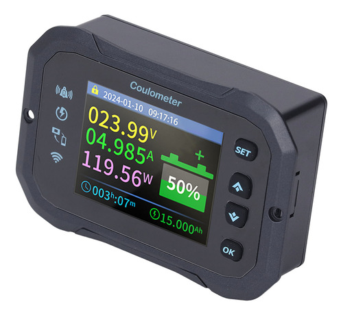 Monitor De Batería Con Derivación Wifi 10-100 V 0-50 A Bidir