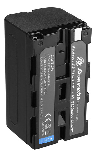 Bateria Powerextra 5200mah Np-f750 Sony Np-f770