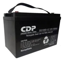 Comprar Bateria Cdp 12v - 100ah Sla Recargable Inversores (n)
