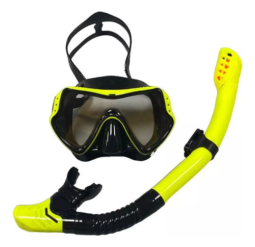 Set De Máscaras Profesionales De Buceo Con Forma De Huevo Am