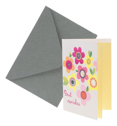 9pcs / Set Lindo Tarjeta De Felicitación Con Sobres Niños
