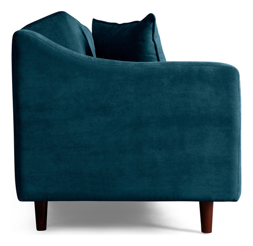 Sofá Cama Jagger Makora Beehive De Velvet Color Verde