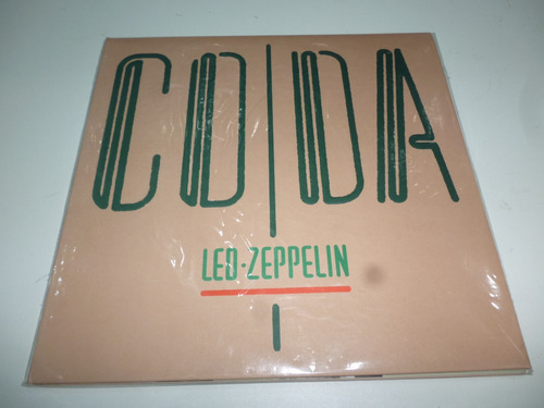 Lp Led Zeppelin - Coda 1982 / 2021 C/ Livreto Argentino