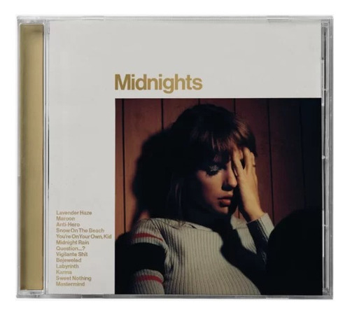 Cd Taylor Swift - Midnights Mahogany Edition Obivinilos 
