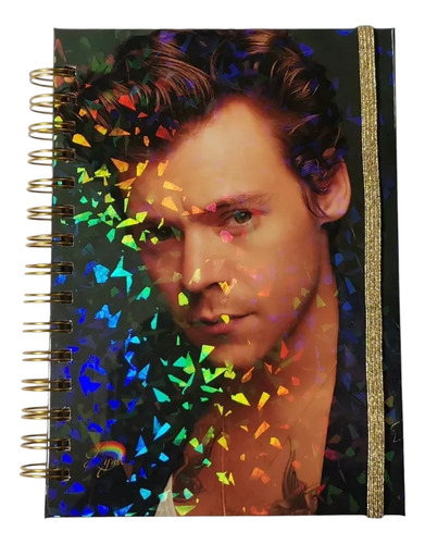 Harry Styles Agenda Holografica Cuaderno Notas 