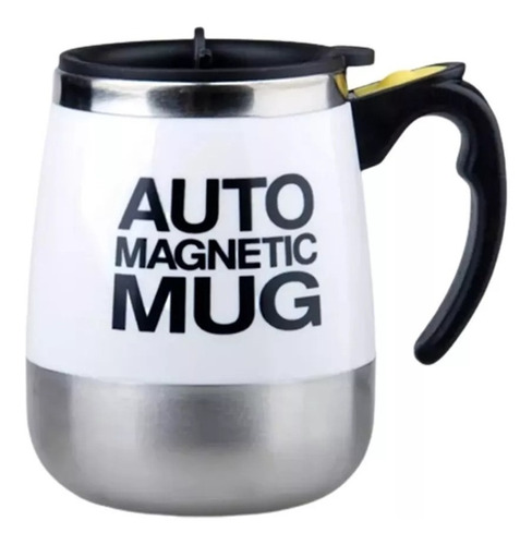 Taza Mezcladora Automática Recargable / Imán  De Acero Inox.