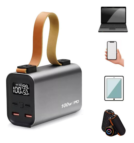 Power Bank Turbo 30000mah P/macbook Notebook 100w