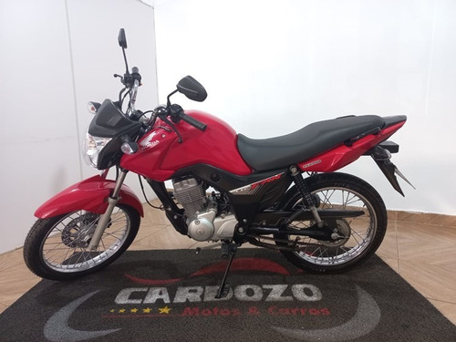 Imagem 4 de 10 de Honda Cg 125 Fan Ks 2014 Vermelha
