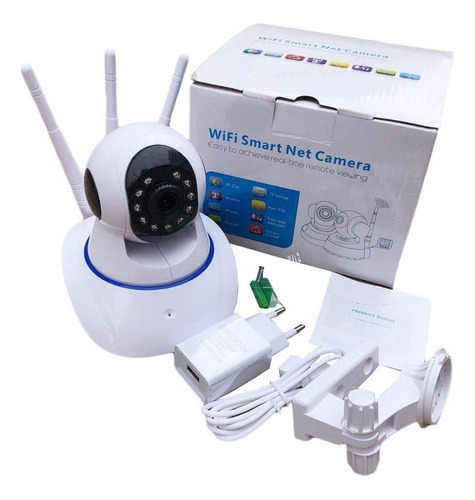 Cámara Ip 360°hd Onvif Camara Wifi Microsd Cctv