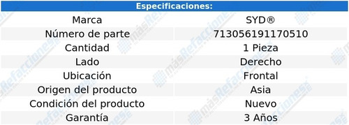 Soporte Motor Tacón Derecho Frontal Chevrolet Aveo 08-17