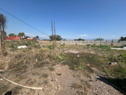 Venta De Terreno: Plano, Bardeado Y Escriturado En Par Vial, Jiutepec Morelos