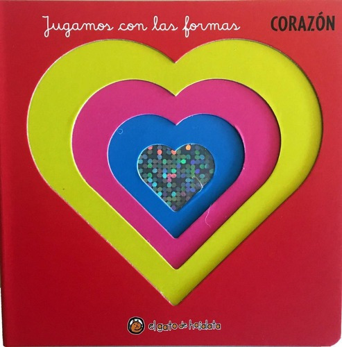 Jugamos Con Las Formas Corazon ** Troquelado Y Brillos