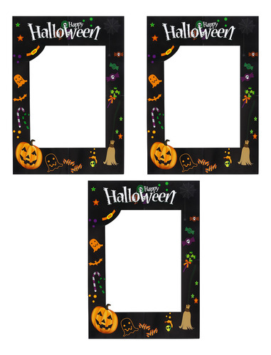 Accesorios Para Fotos De Halloween Decore, Sencillos, 3 Piez