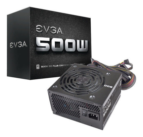 Fuente De Poder Evga 500w 80 Plus White Certificado