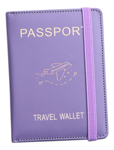 Funda Protectora Para Pasaporte Familiar, Pu De Viaje Con