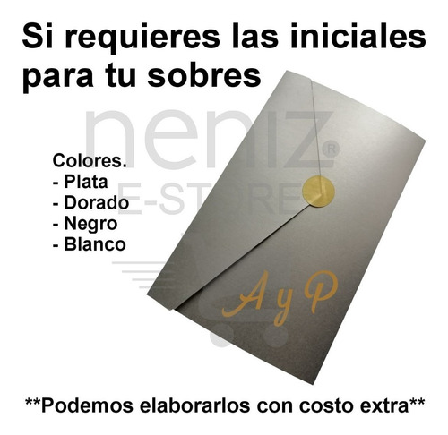 25 Sobres Color Champagne Para Boda, Xv Años, Empresarial Champagne