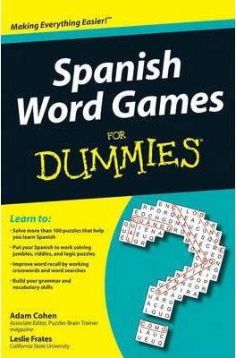 Libro Spanish Word Games For Dummies - Adam Cohen