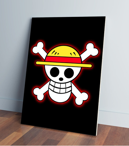 Cuadro 211 One Piece 30x40 Mdf Memoestampados