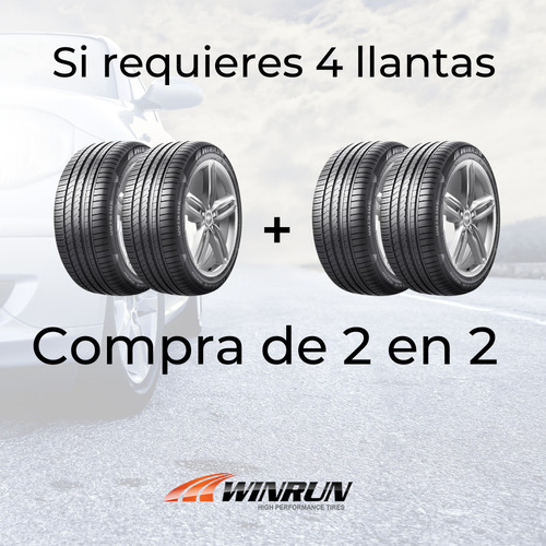 Paquete De 4 Llantas 185/65r14 86h Winrun R380 Auto