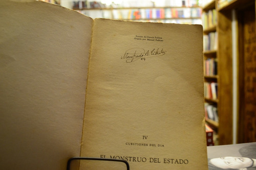 El Monstruo Del Estado. R. M. Maciver. (Usado)