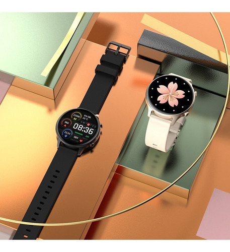 Imagen 4 de 9 de Reloj Inteligente Monitor De Frecuencia Smartwatch Mujer