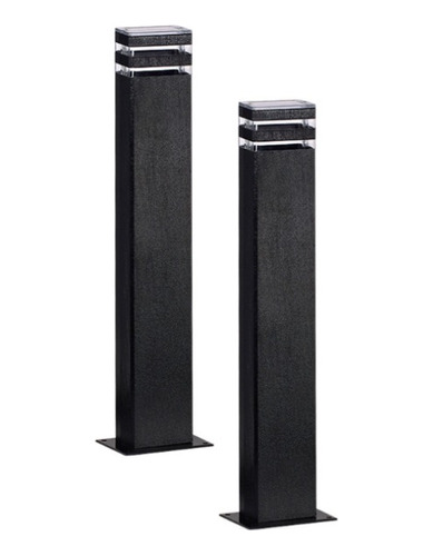 Farol Sendero Aluminio 60cm Exterior Stick Duo  - Pack X2u