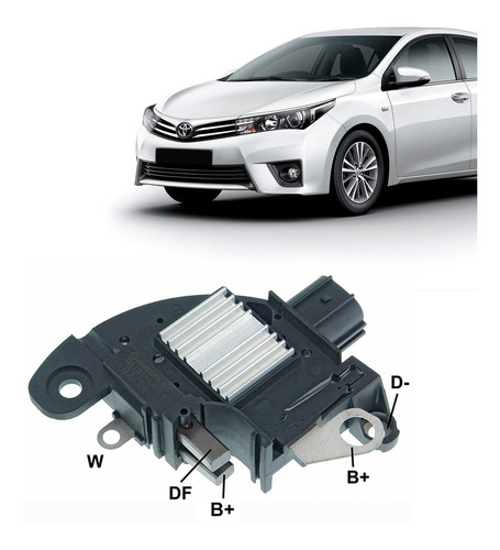 Regulador De Voltagem Corolla 1.6 02 03 04 Ga131 14v