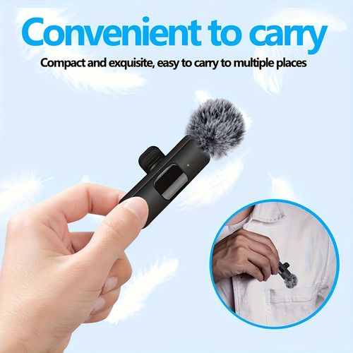 Micrófono Lavalier Inalámbrico: Para Teléfono, Usb-c, Plug &