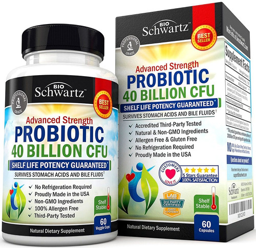 Bioschwartz Probiotic 40 Billion - Unidad a $4379