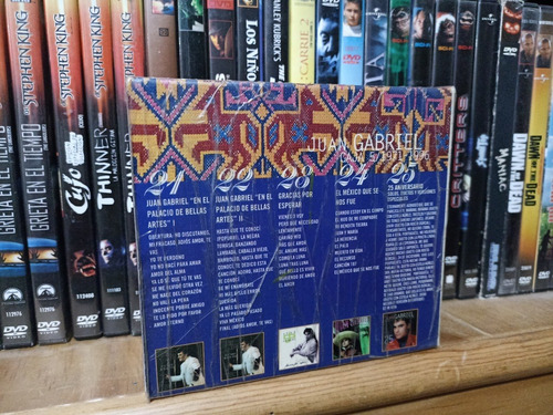 Juan Gabriel / 25 Aniversario 1971-1996 / Caja 5 / Cd Mex (Usado)