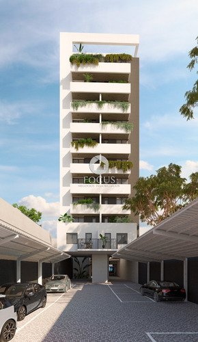 Venta Apartamento 1 Dormitorio Con Terraza Al Frente, Piso 9 En La Blanqueada