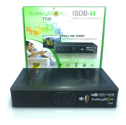 Convertidor Sintonizador De Television Digital Easybox T720