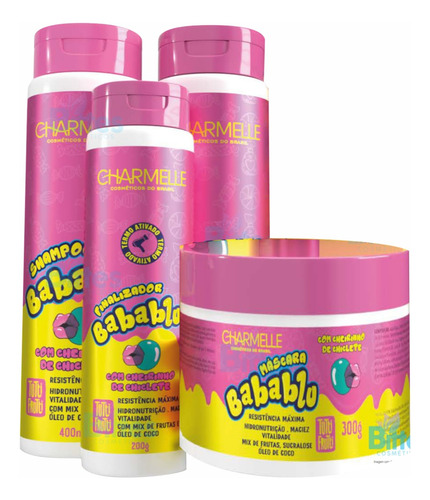 Kit Charmelle Babalbu Shampoo E Condicionador 1300g