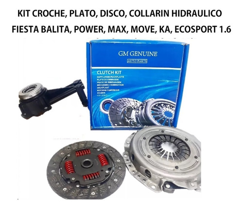 Kit Croche Ford Fiesta Power Max Move 1.6/ecosport/ka